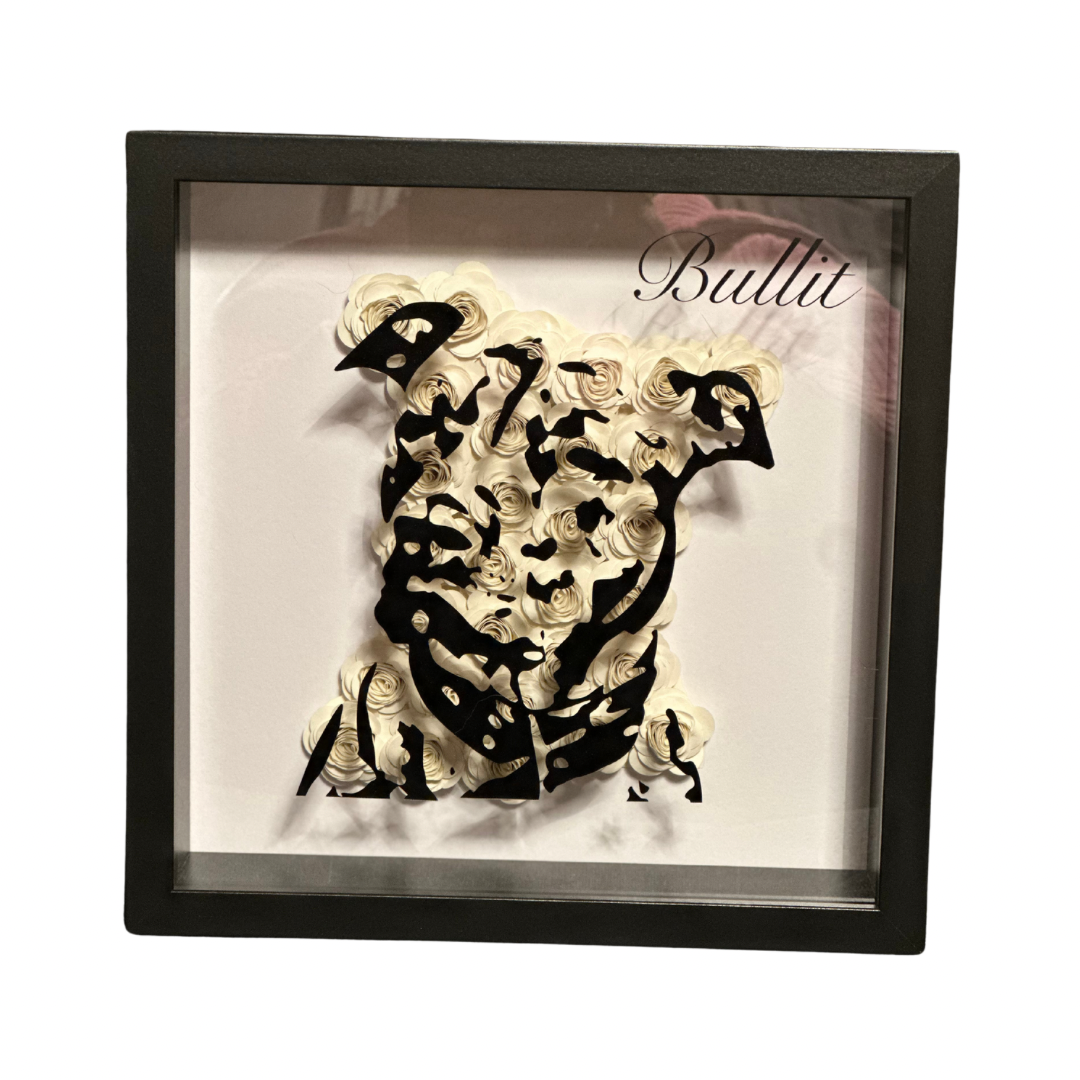 Tier Rosenrahmen Personalisiert